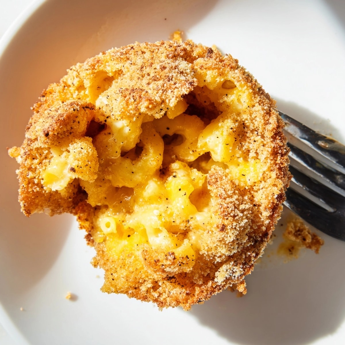 Crispy fried Mac and Cheese Stuffed Onion Rings oozing with cheddar—a comforting, cheesy bite.