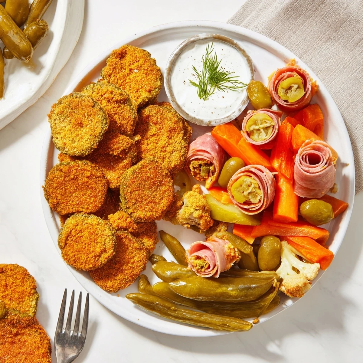 Delicious pickled-wrapped bites and crispy fried pickles make this Pickle Lovers Meal irresistible.