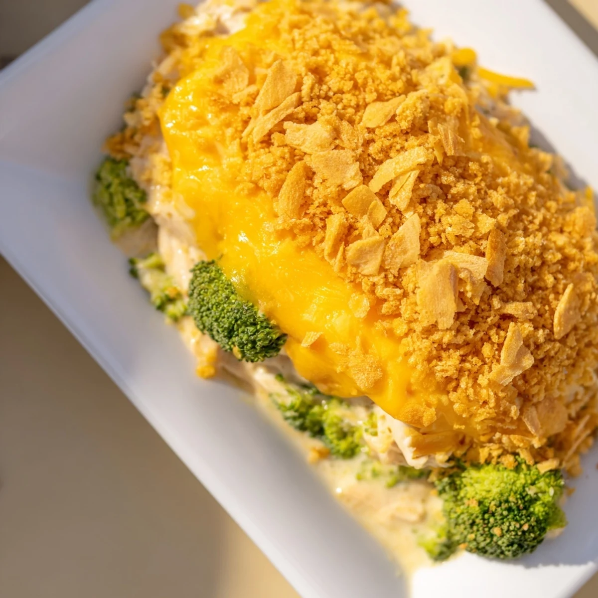 Chicken Broccoli Cheddar Bake