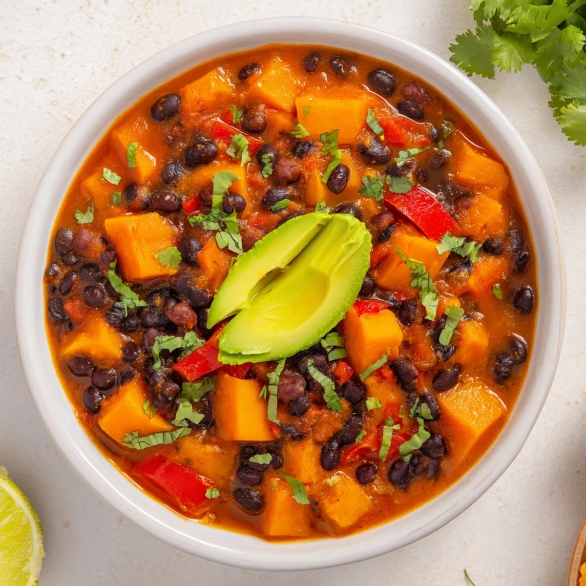 Sweet Potato Black Bean Chili