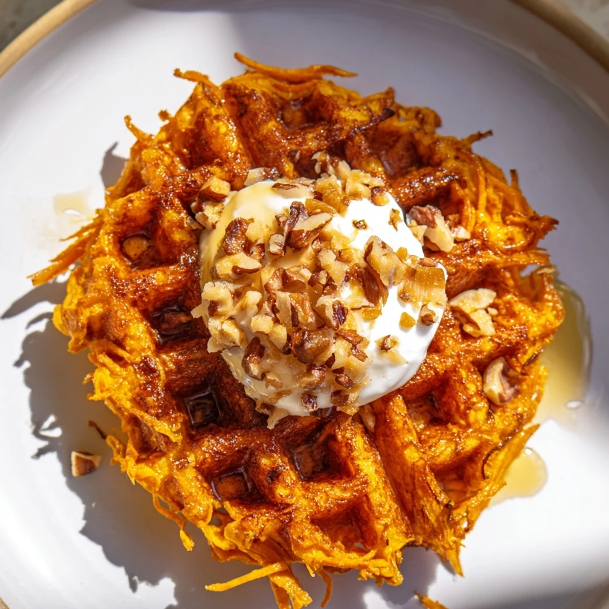 Sweet Potato Waffle Hack