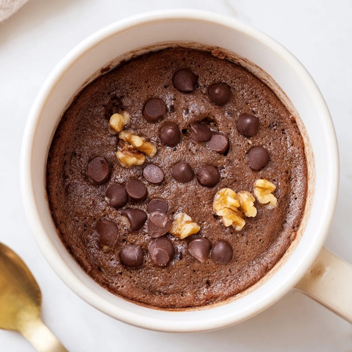 Microwaved Mug Chocolate Cake