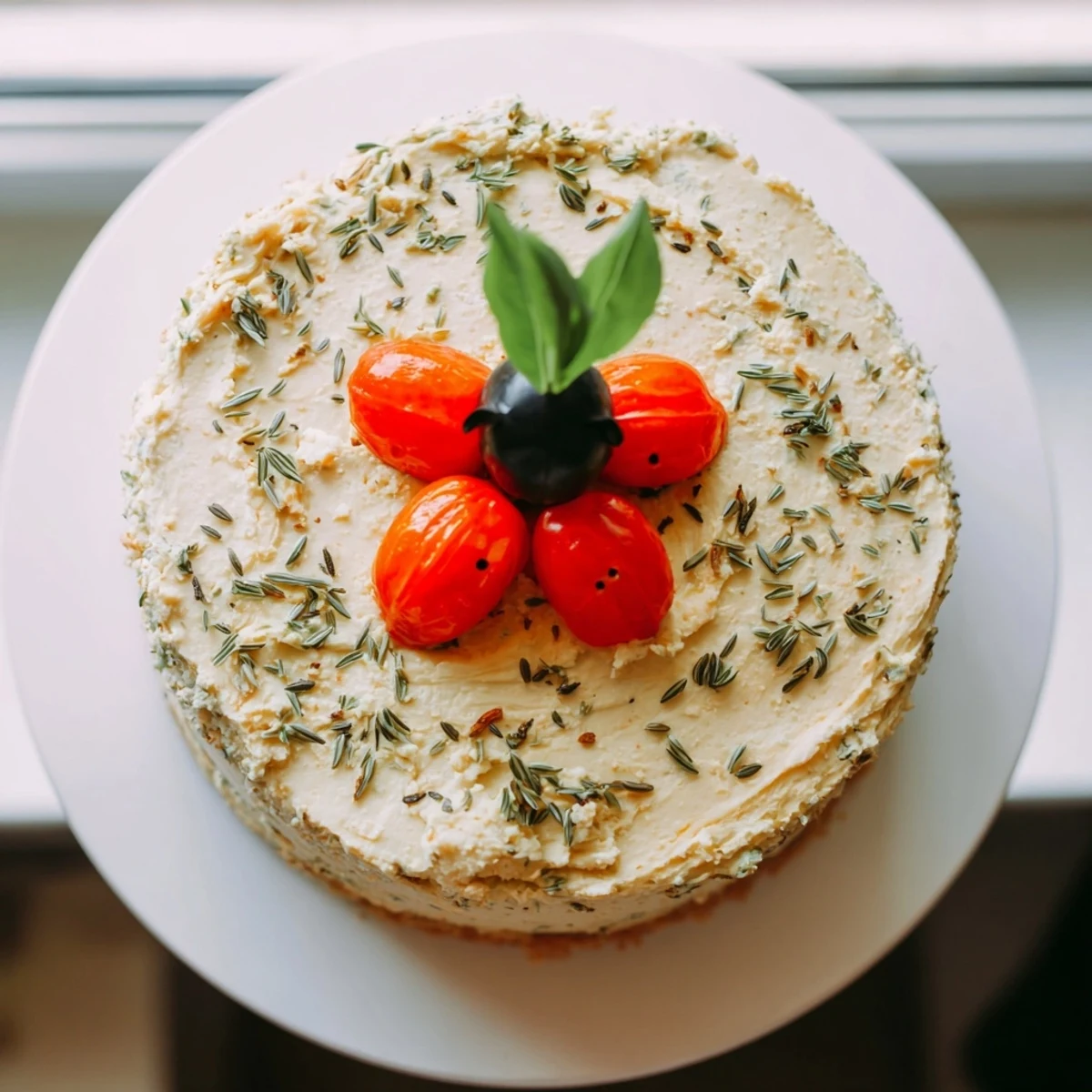 Each Garden Snacks: Ladybug Tomato & Olive Bite showcases halved tomatoes and olives, a fun snack for kids.