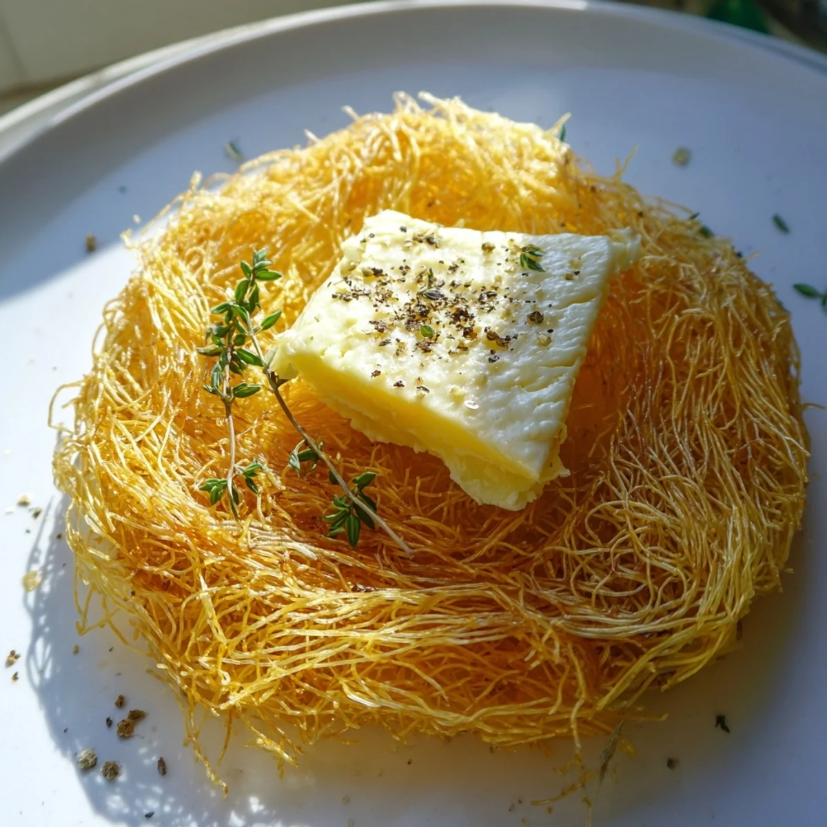 Delicious appetizer: A close-up of The Rustic Barnyard, showcasing flaky phyllo and a cheese assortment.
