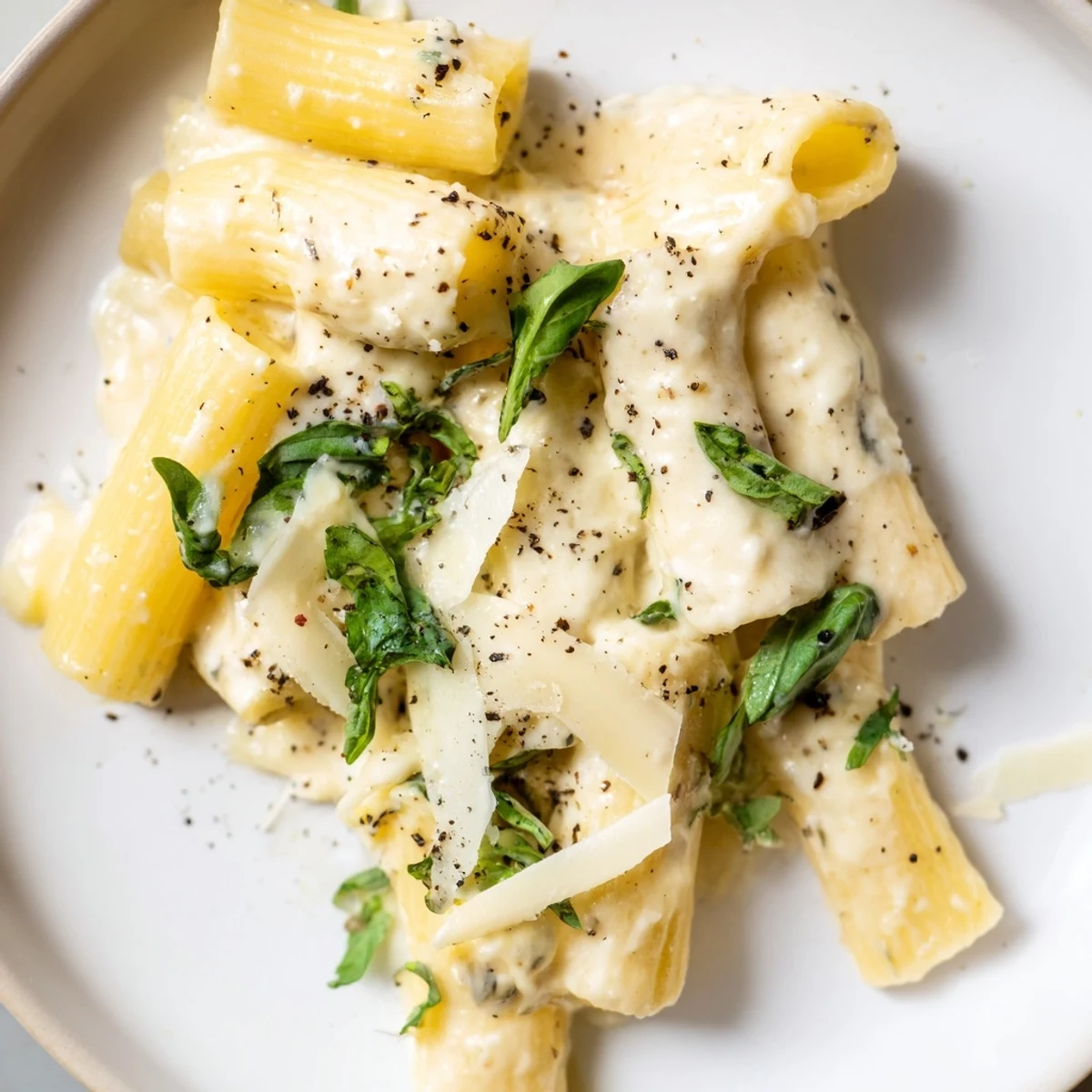 Creamy Cottage Cheese Pasta