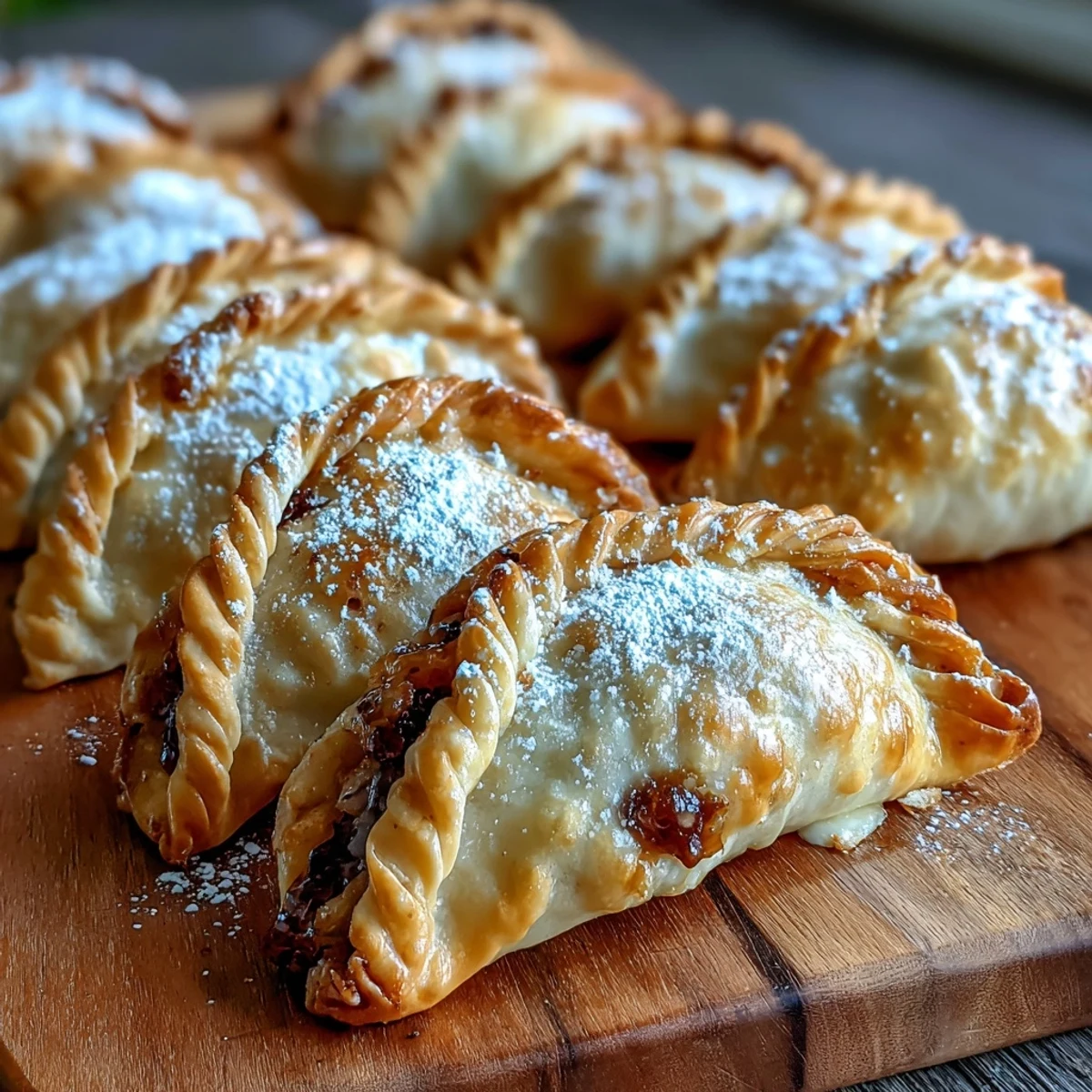 Sweet and creamy Guava and Cheese Empanadas with gooey guava paste and melted cheese filling.