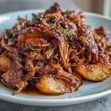 Honey Peach BBQ Pulled Pork