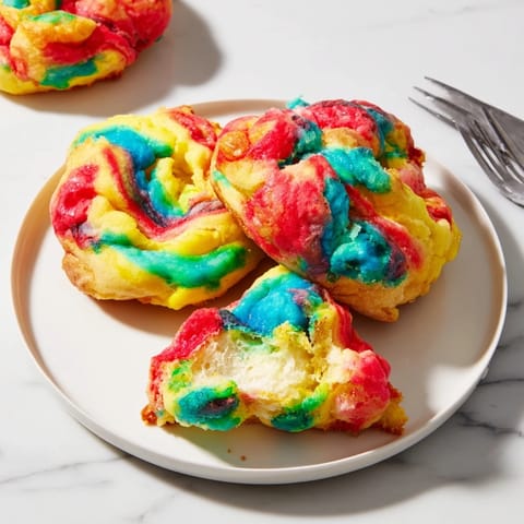 Cloud Bread Rainbow Version