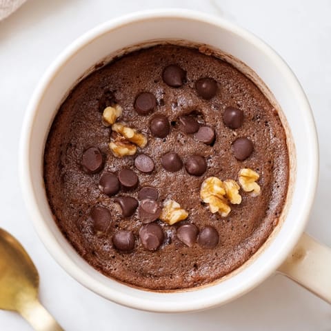 Microwaved Mug Chocolate Cake
