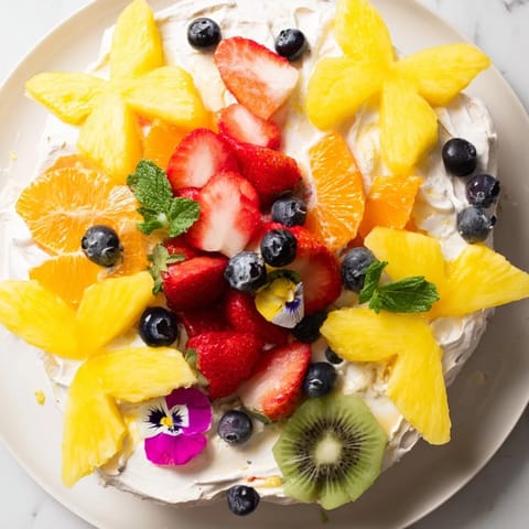 Butterfly Fruit Cream Cheese