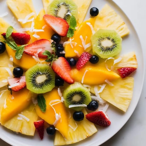 Tropical Pineapple Fruit Platter