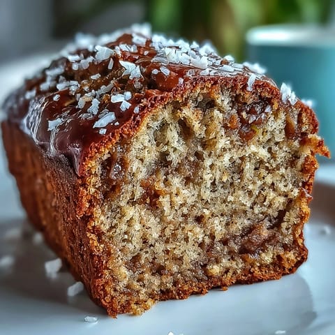 Freshly baked Vegan Cardamom Guava Banana Bread cooling on a wire rack, showcasing a golden-brown crust and moist, tender crumb.
