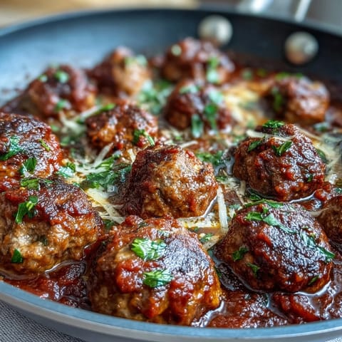 Housewarming Slow Cooker Meatballs in Marinara sauce, tender and juicy, served with rich tomato sauce in a cozy slow cooker.  