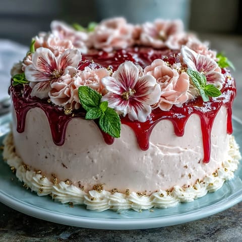 Taurus Graduation Cake Floral