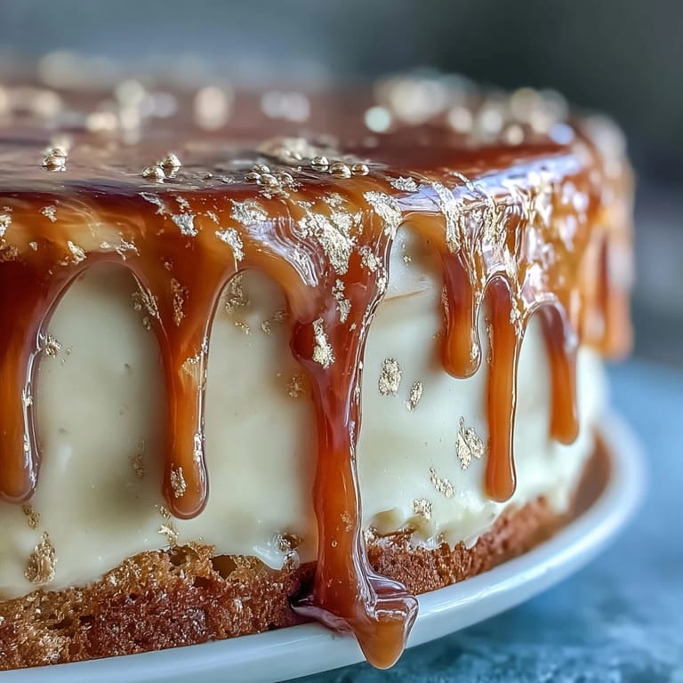 Gold drip graduation cake topped with fondant mortarboard, a festive dessert centerpiece for any graduation party.